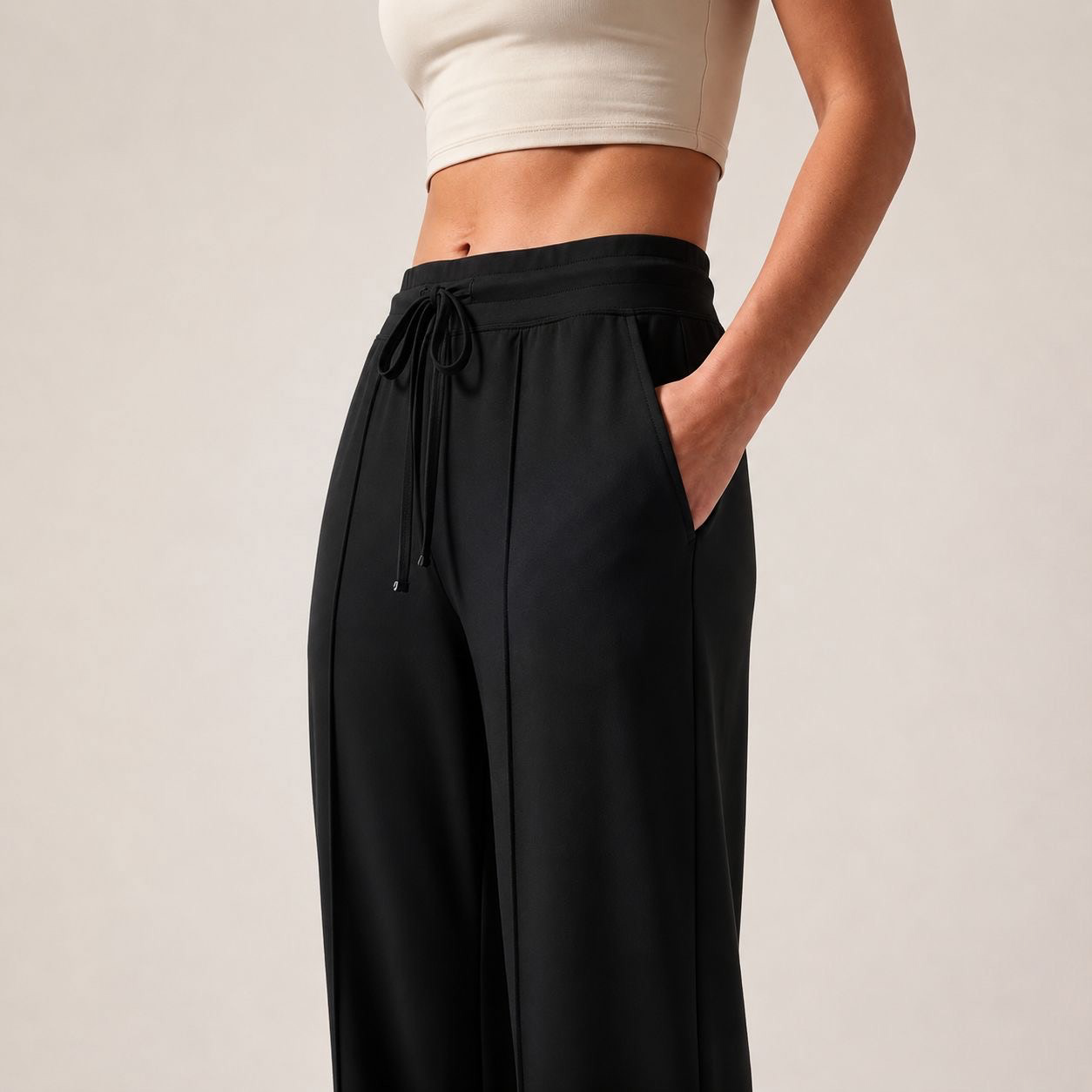 WIDELEG CORDÓN - $175 - S, M, L y XL, jareta ajustable
