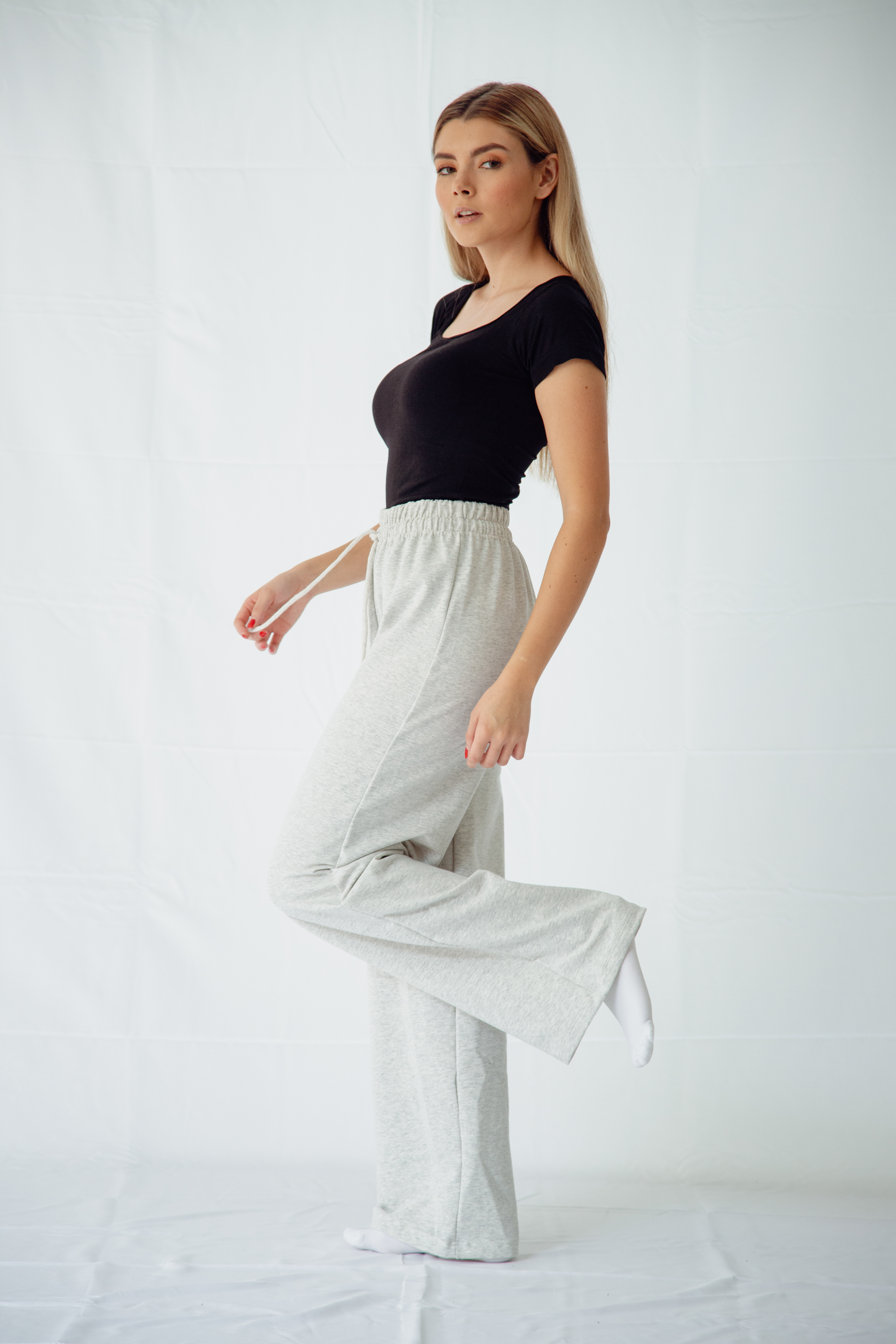 PANTALÓN WIDELEG TERRY $210