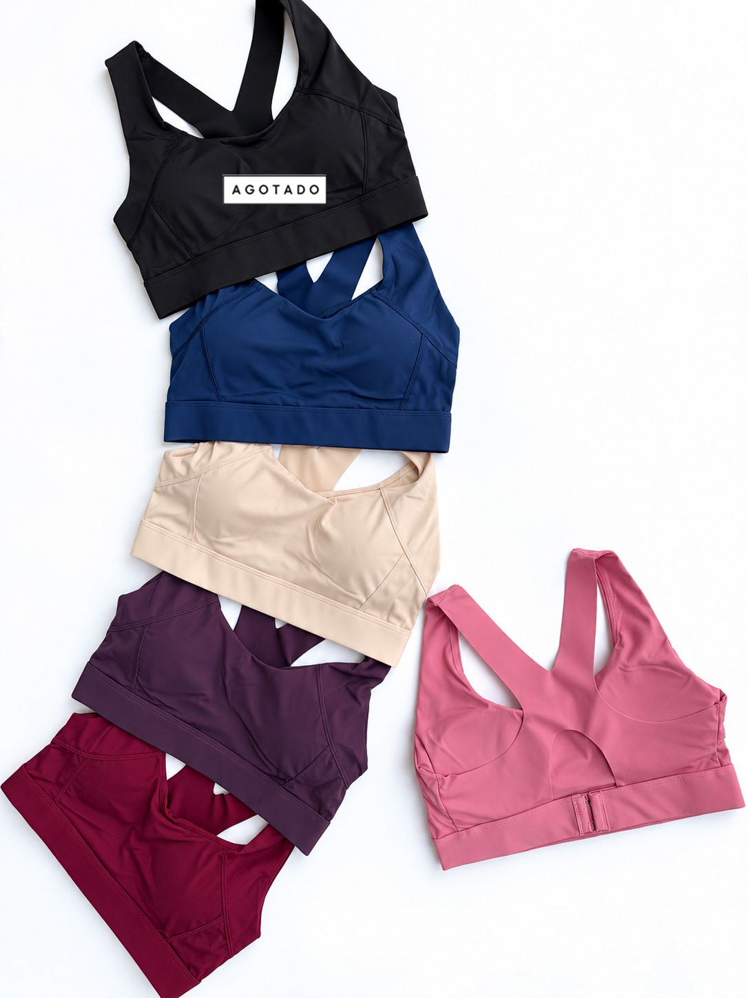 TOP BROCHE - $99 - S/M y M/L, copas removibles