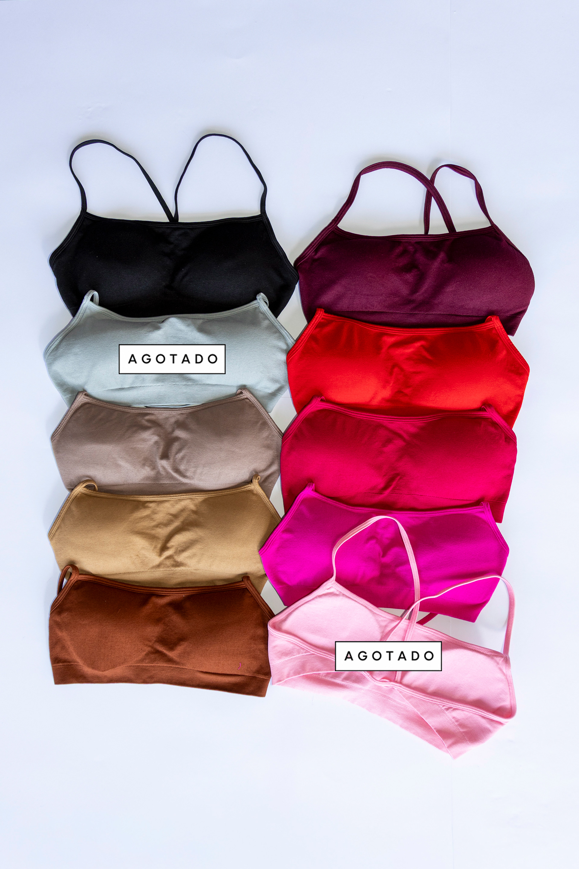 TOP CRUZADO - UNI / $99 - copas removibles