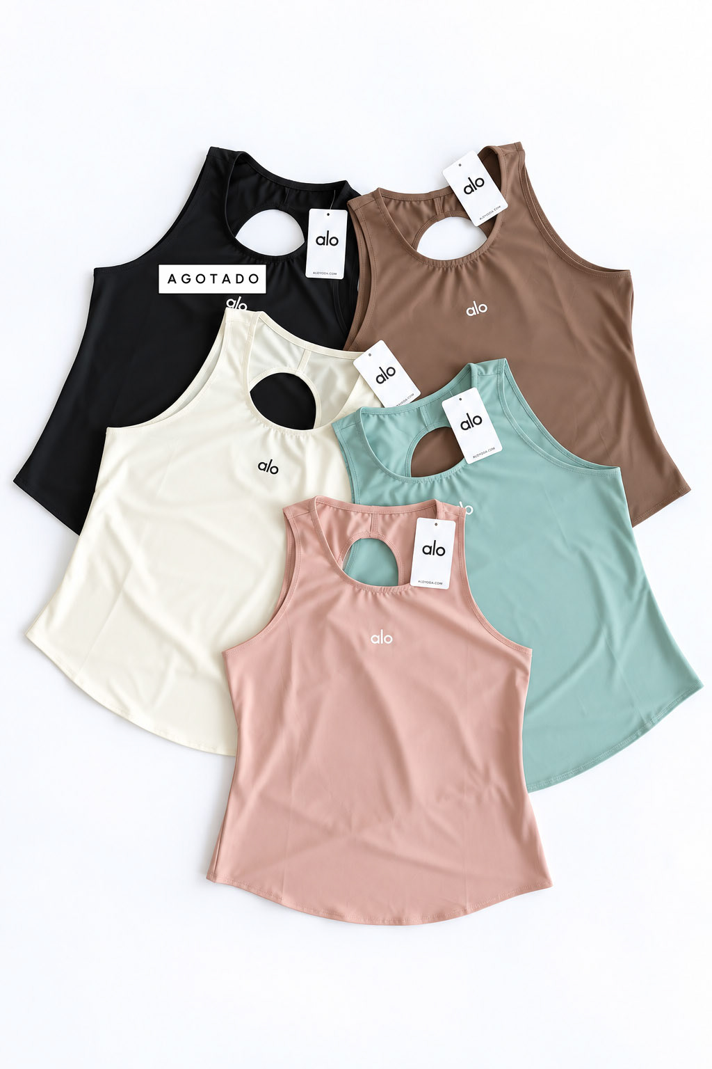 BLUSA ALO CRUZADA - UNI / $205 - licra poliéster ligera
