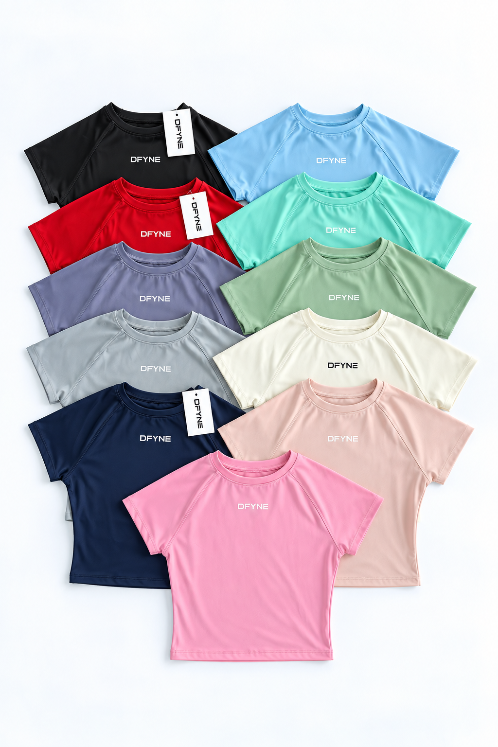 SET SHORT Y BLUSA - UNI / $235 - licra polex yoga, logos estampados