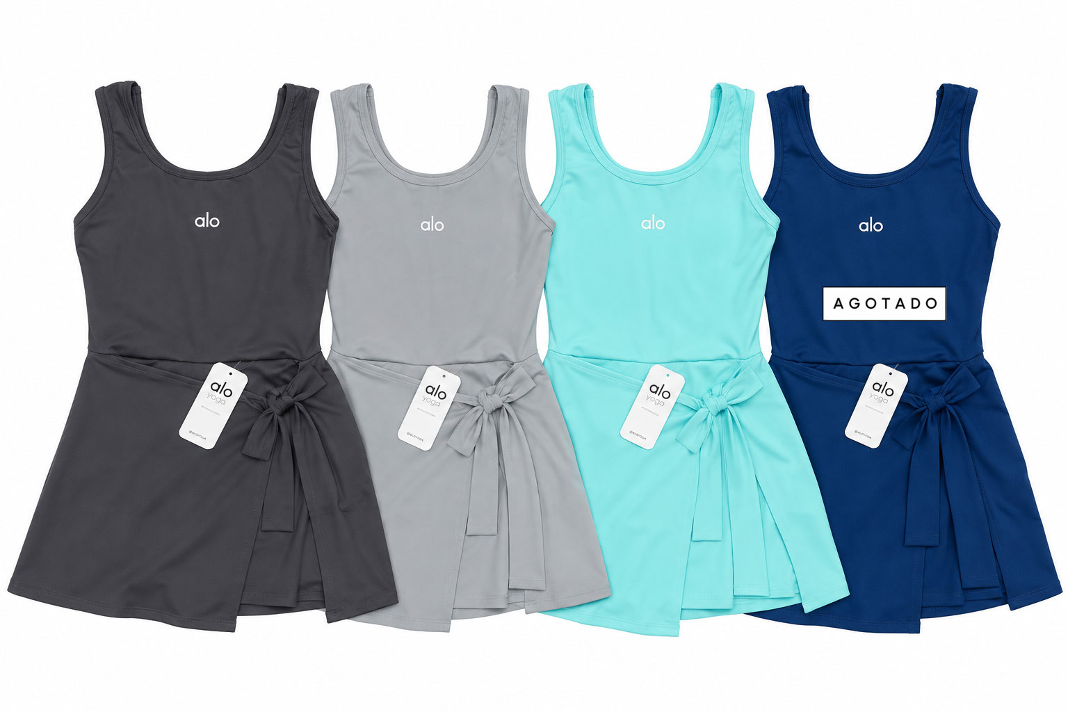 BODY VESTIDO - UNI / $245 - licra polex yoga, logo bordado