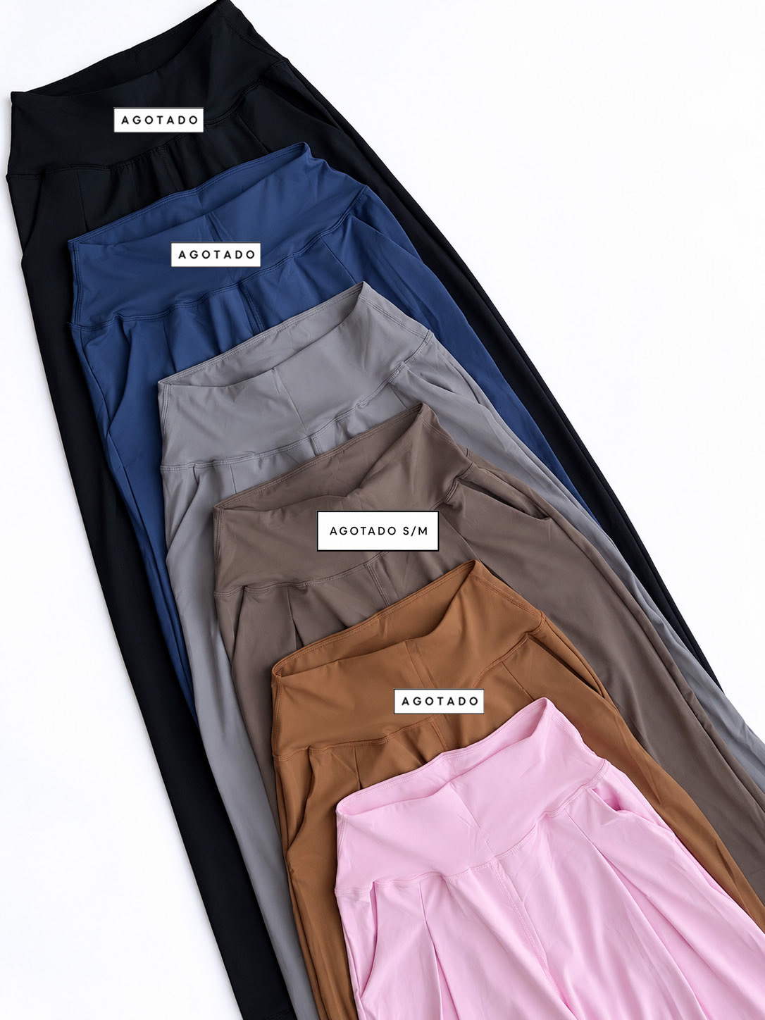 PANTALÓN FLARE PINZAS - $175 - S/M y M/L