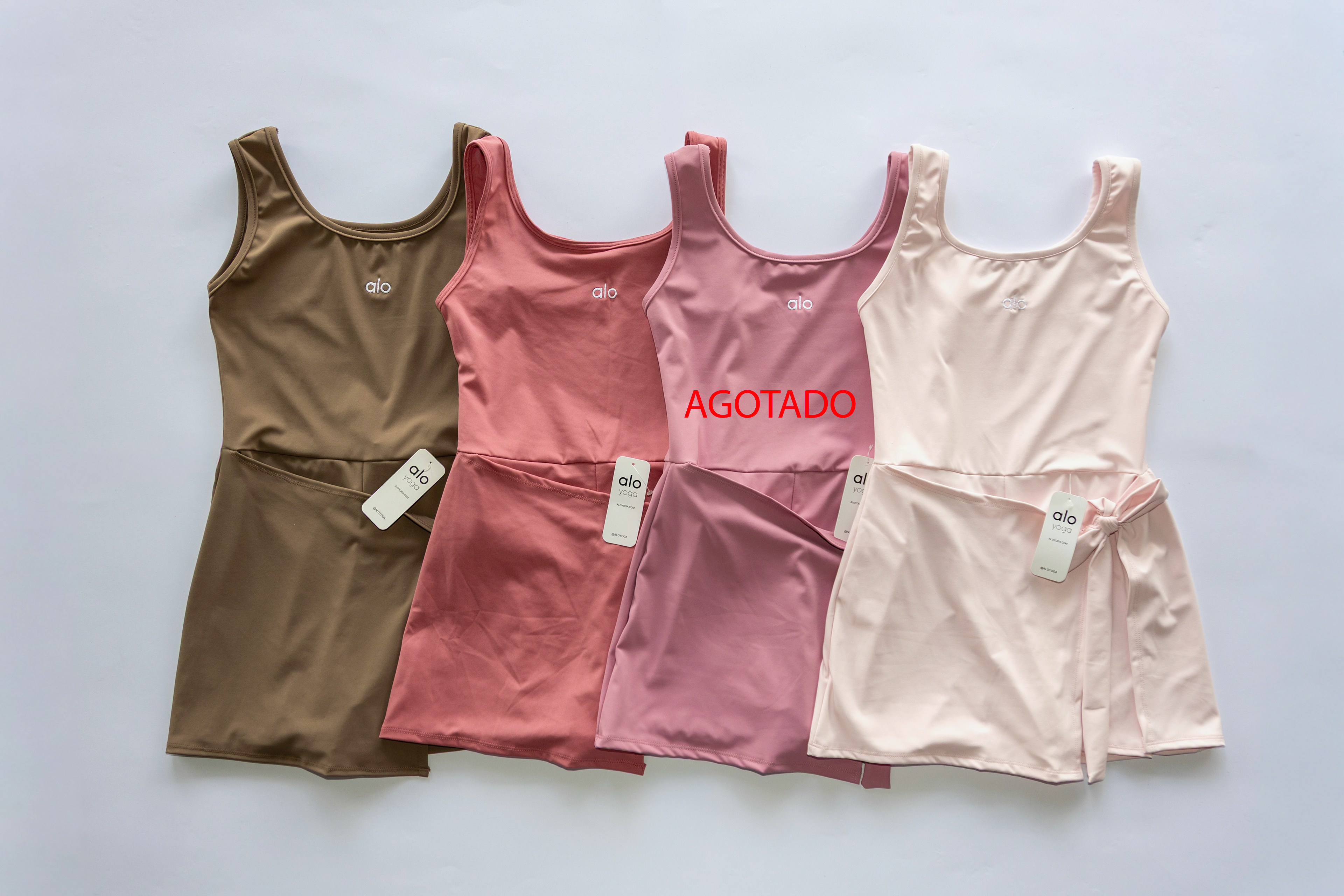 BODY VESTIDO - UNI / $245 - licra polex yoga, logo bordado