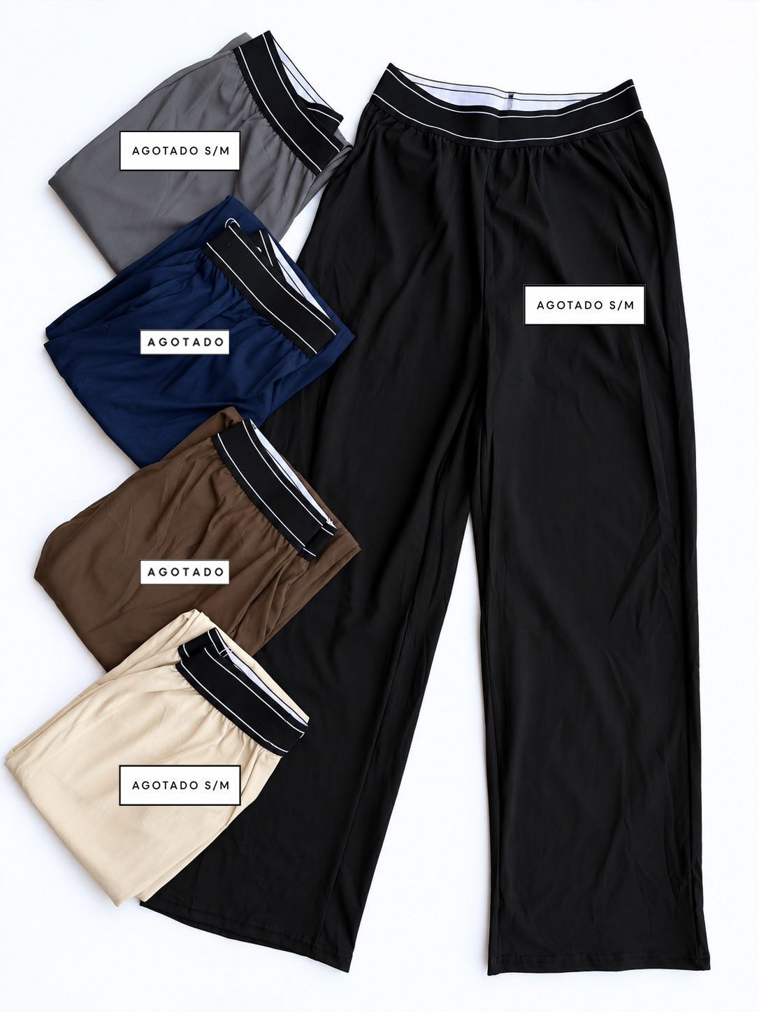 PANTALÓN RESORTE - $175 - S/M y M/L