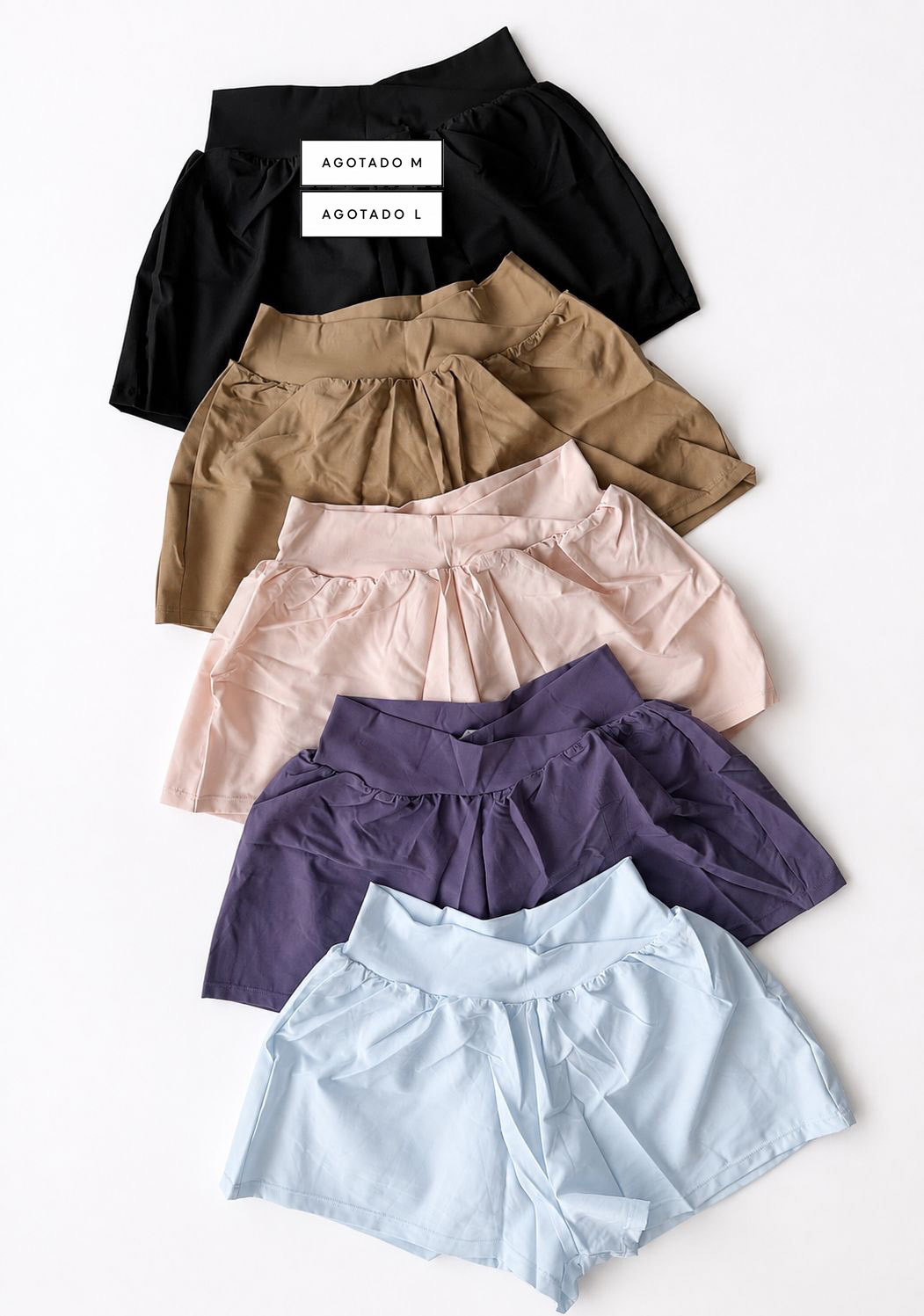 SHORT RUNNER ANCHO - $105 - S, M, L y XL, short interior polex y capa exterior rompevientos