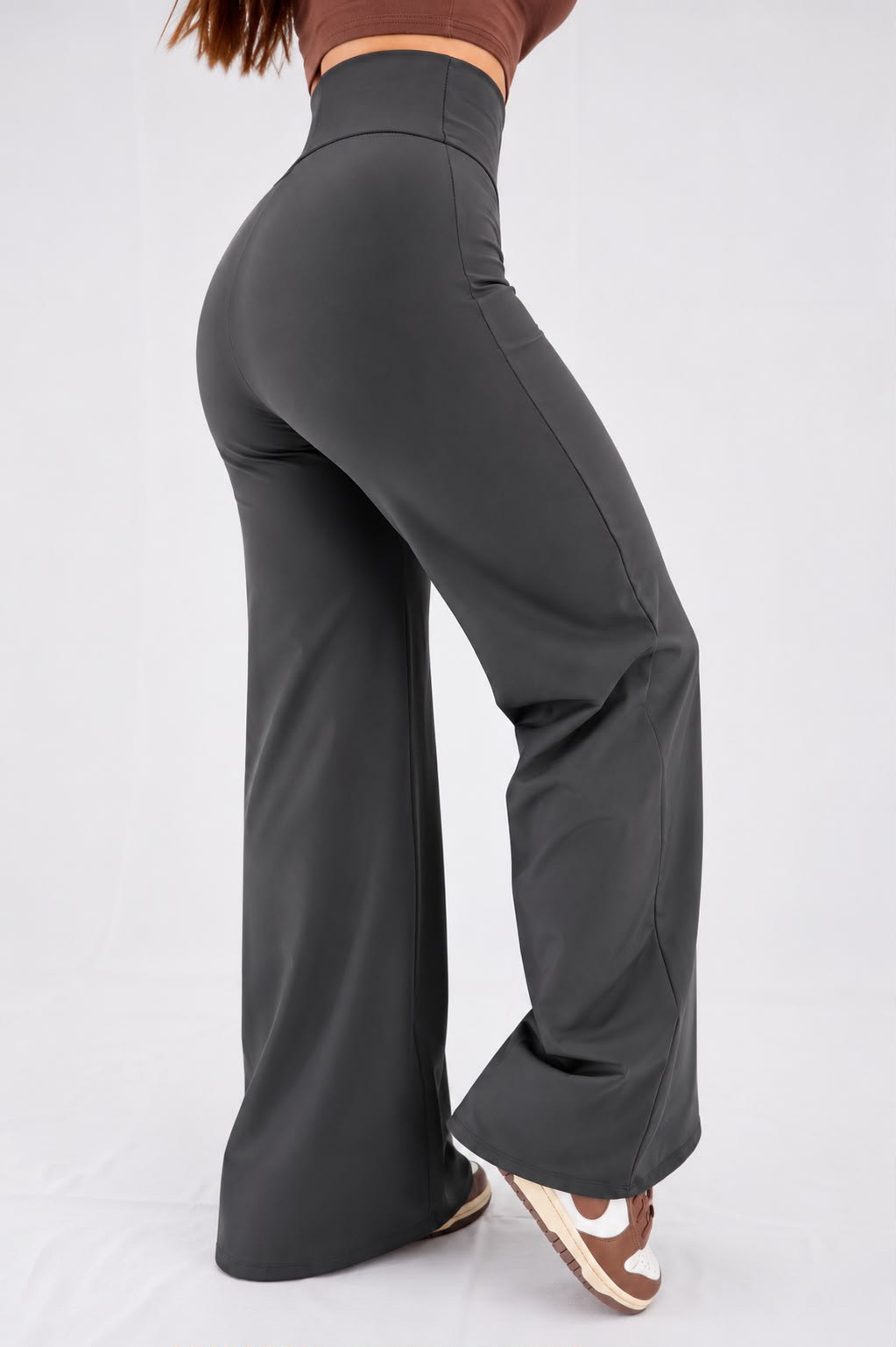 FLARE YOGA - $195 - unitalla, pretina alta recta