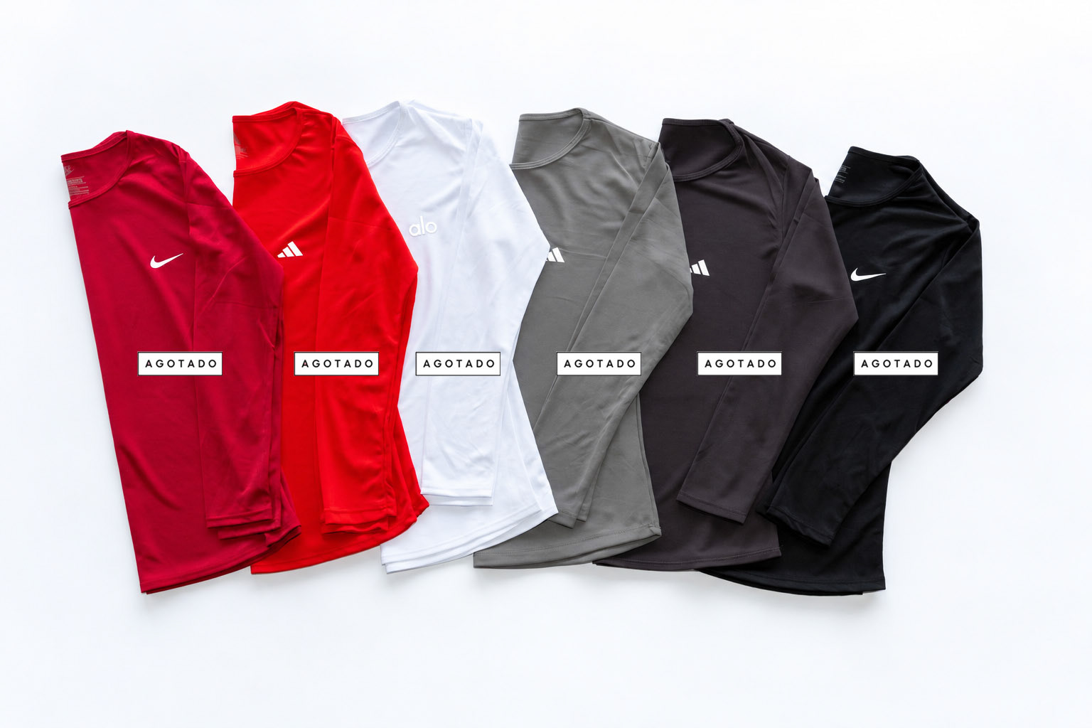 DAMA MANGA LARGA - UNI / $59 - tela dry fit