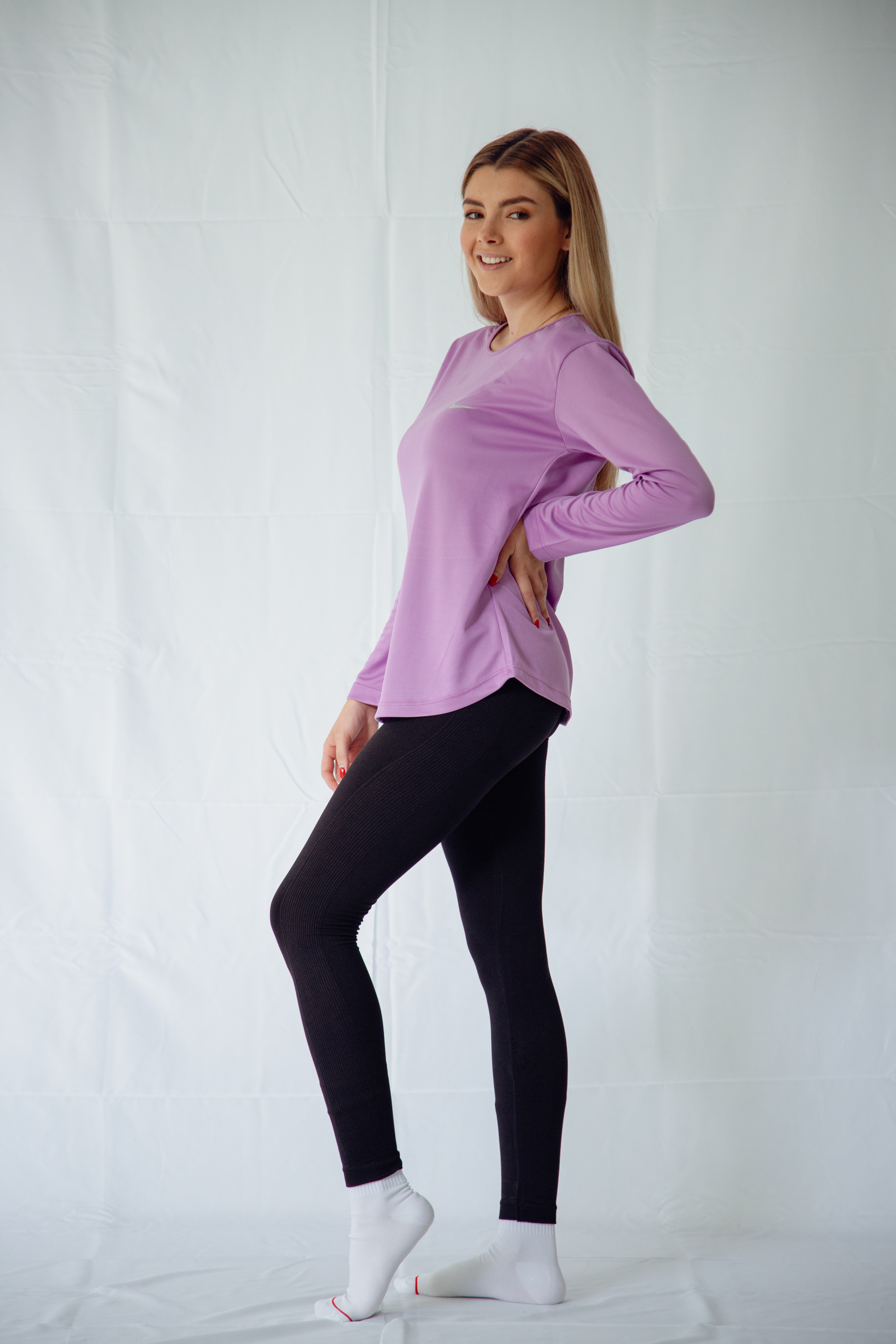 DAMA MANGA LARGA - UNI / $59 - tela dry fit