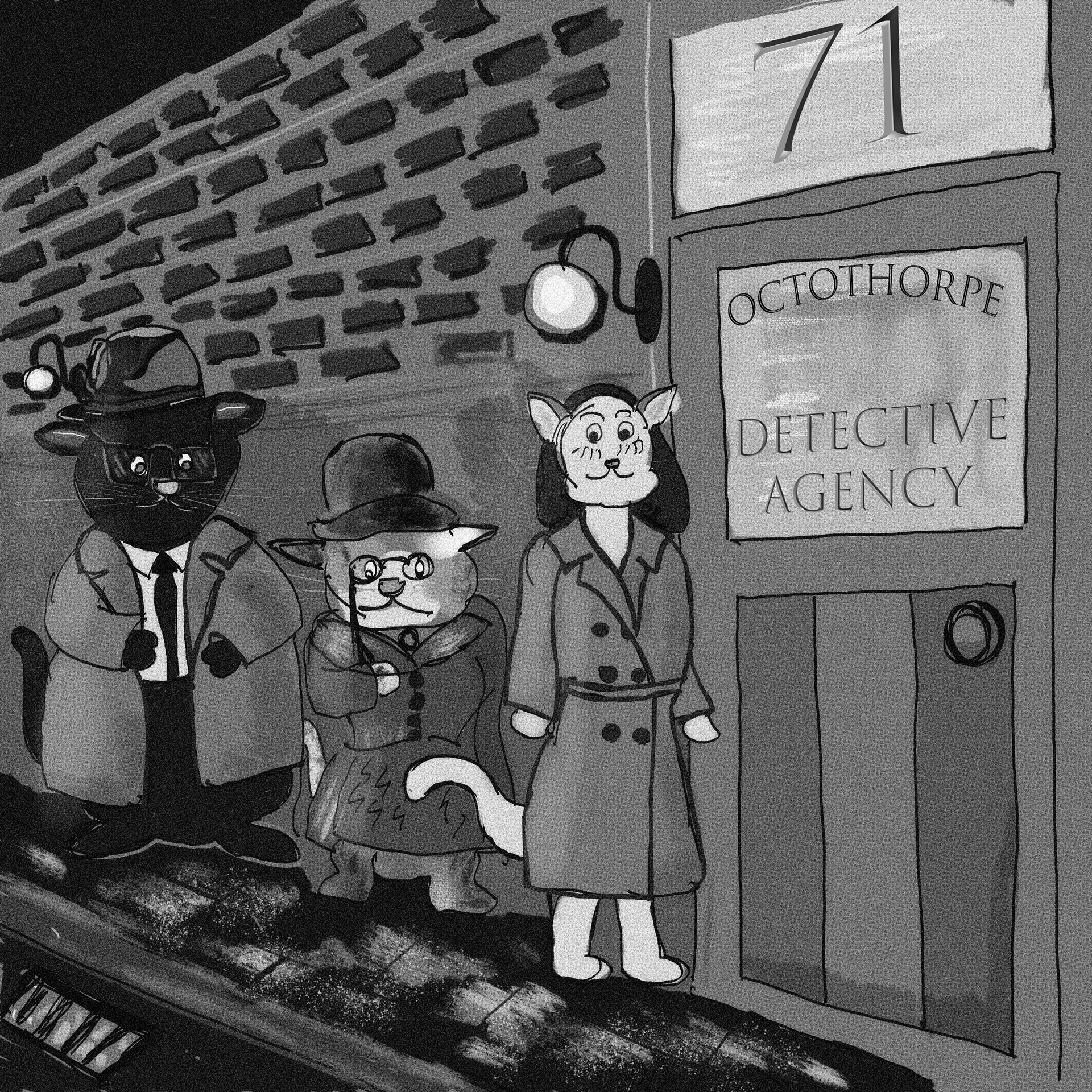 Cat Detectives, Octothorpe 71, 2022