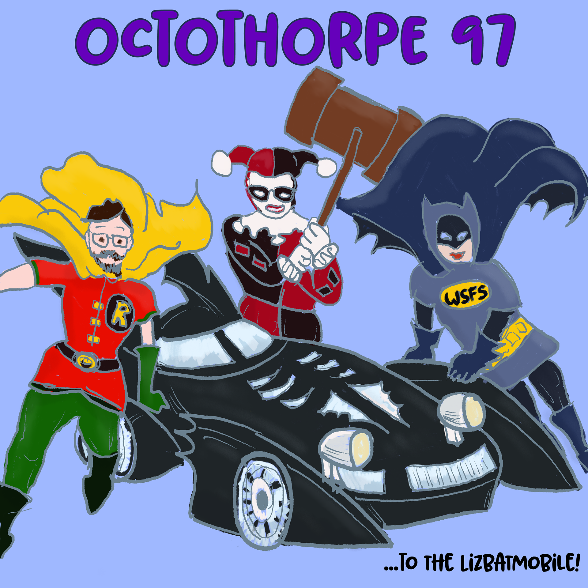 To the LizBatMobile, Octothorpe 97, 2023