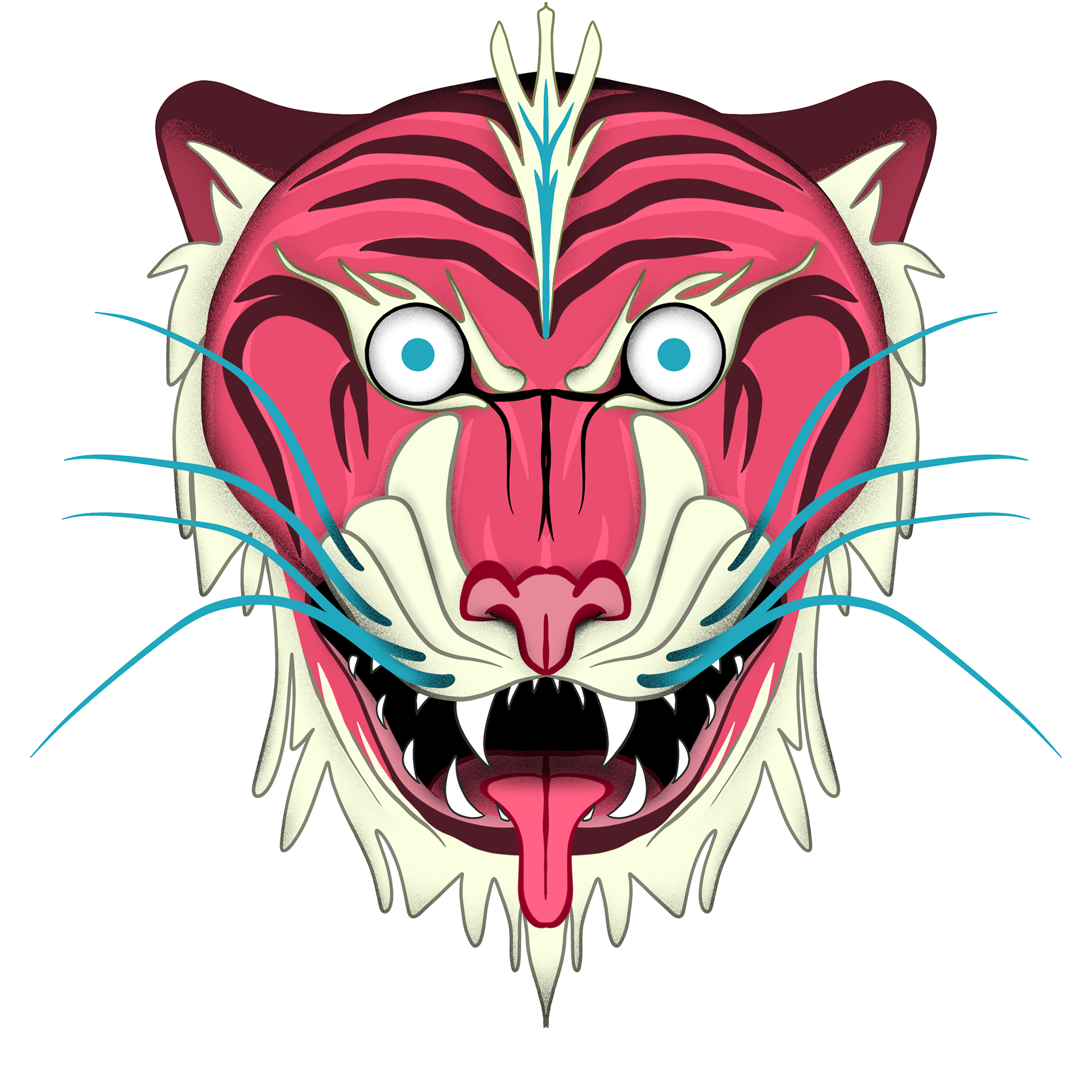 Cover for Villam's project "Made in China". Used to represent the Year of the Tiger. Released February 2022.