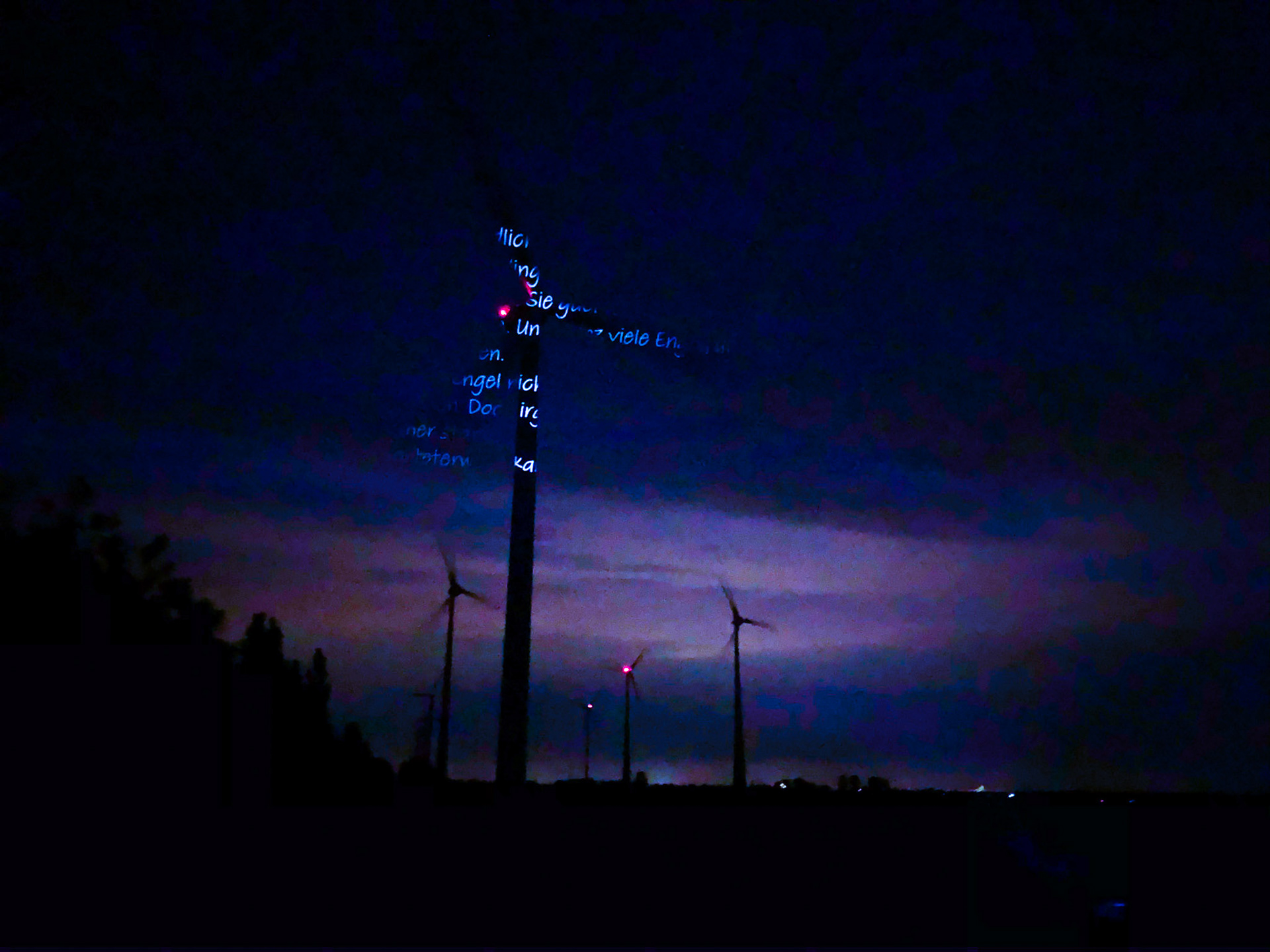 Windpark Pegau "Verschwinden"