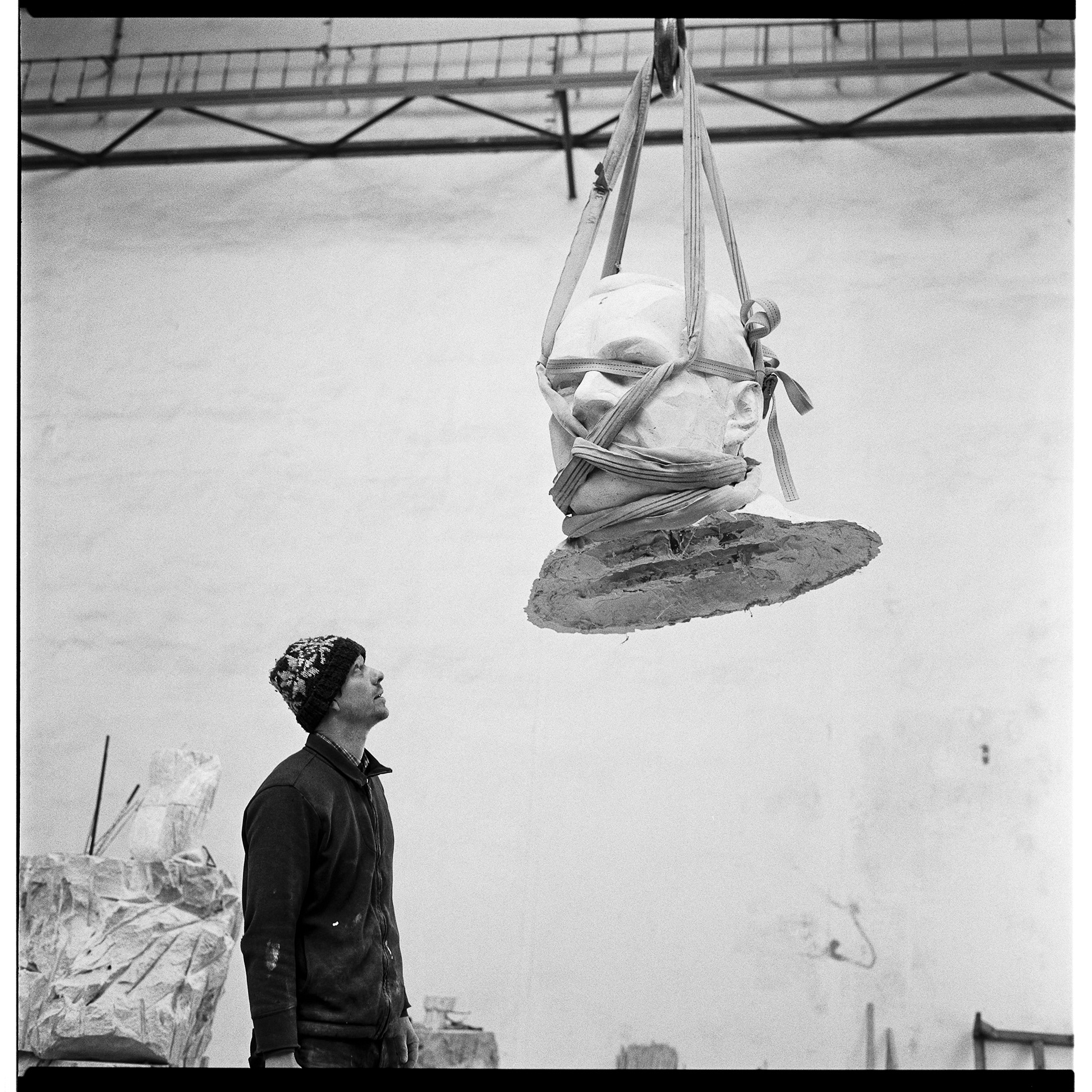 projekt socha Imrich Karvaš