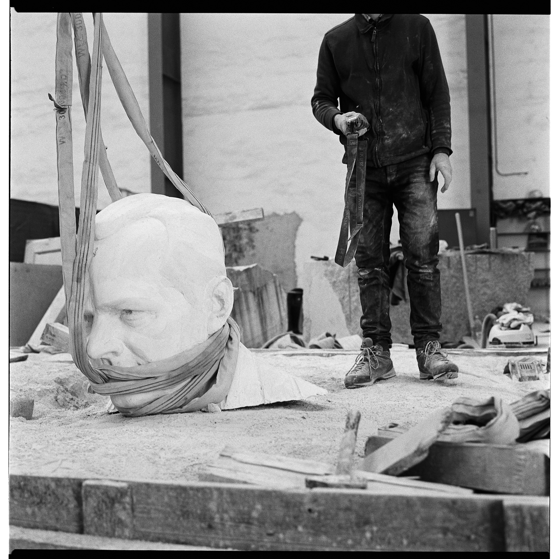 projekt socha Imrich Karvaš