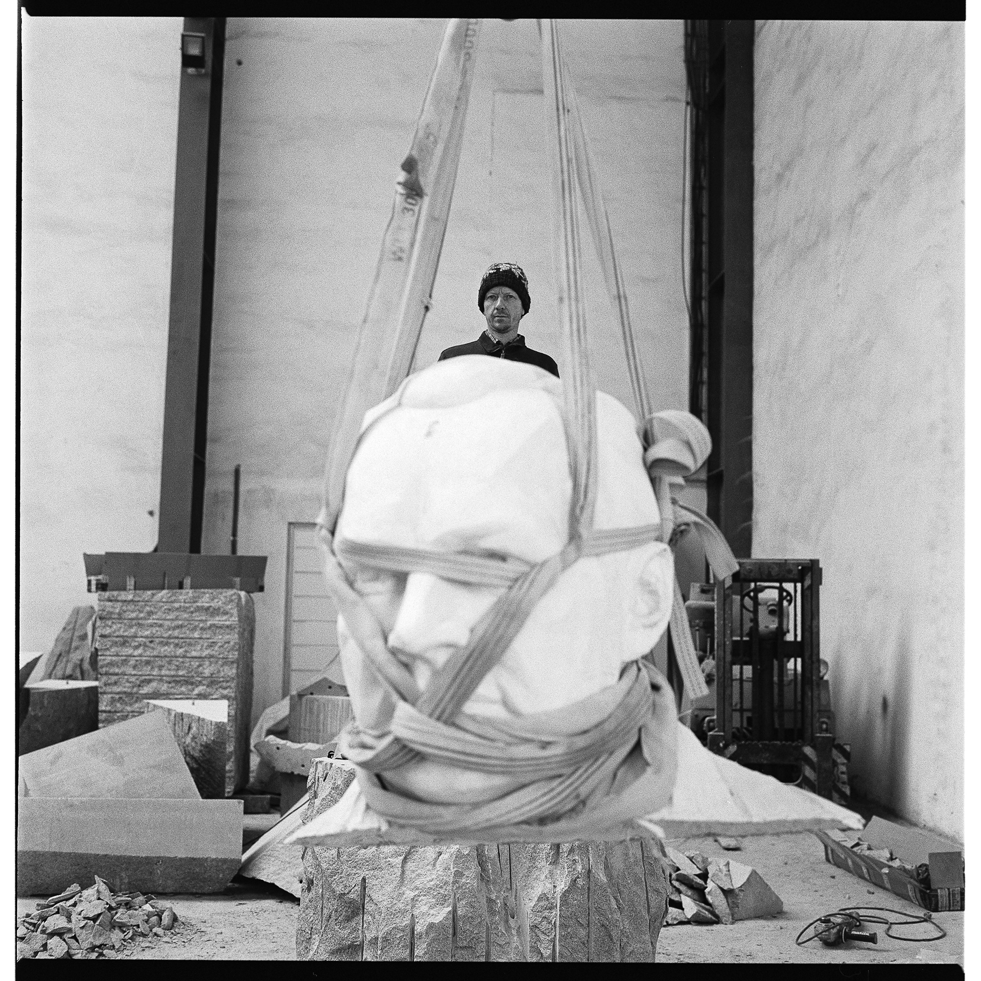 projekt socha Imrich Karvaš