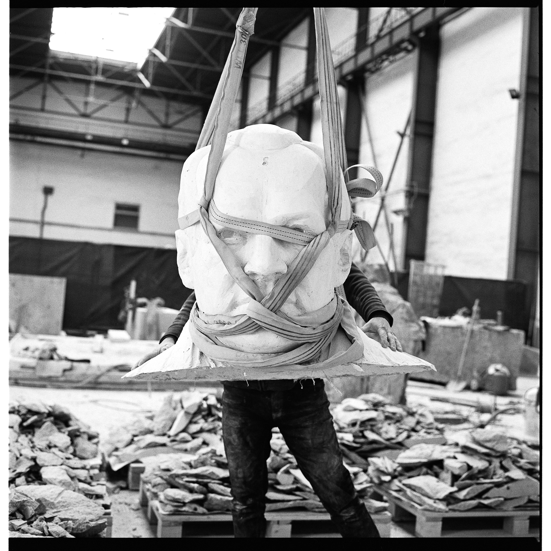 projekt socha Imrich Karvaš