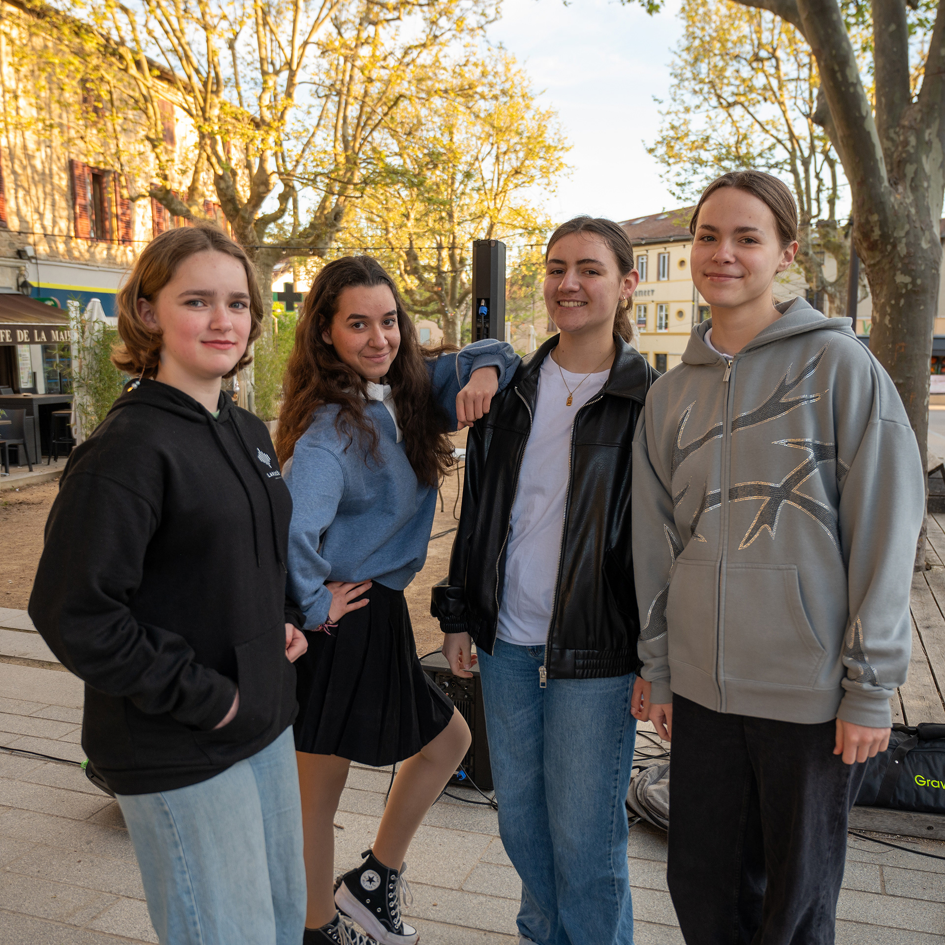 Ilana, Lili, Elsa et Nell
