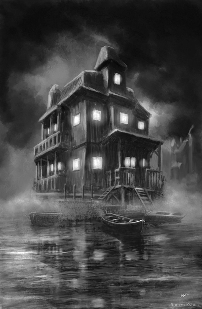 Z. Holub - Krumpáč a motyky / book illustration