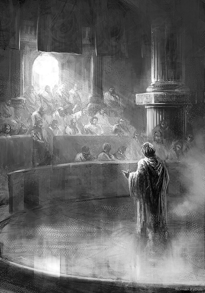 A. Tchaikovsky - Shadows of the Apt - Dragonfly Falling / book illustration