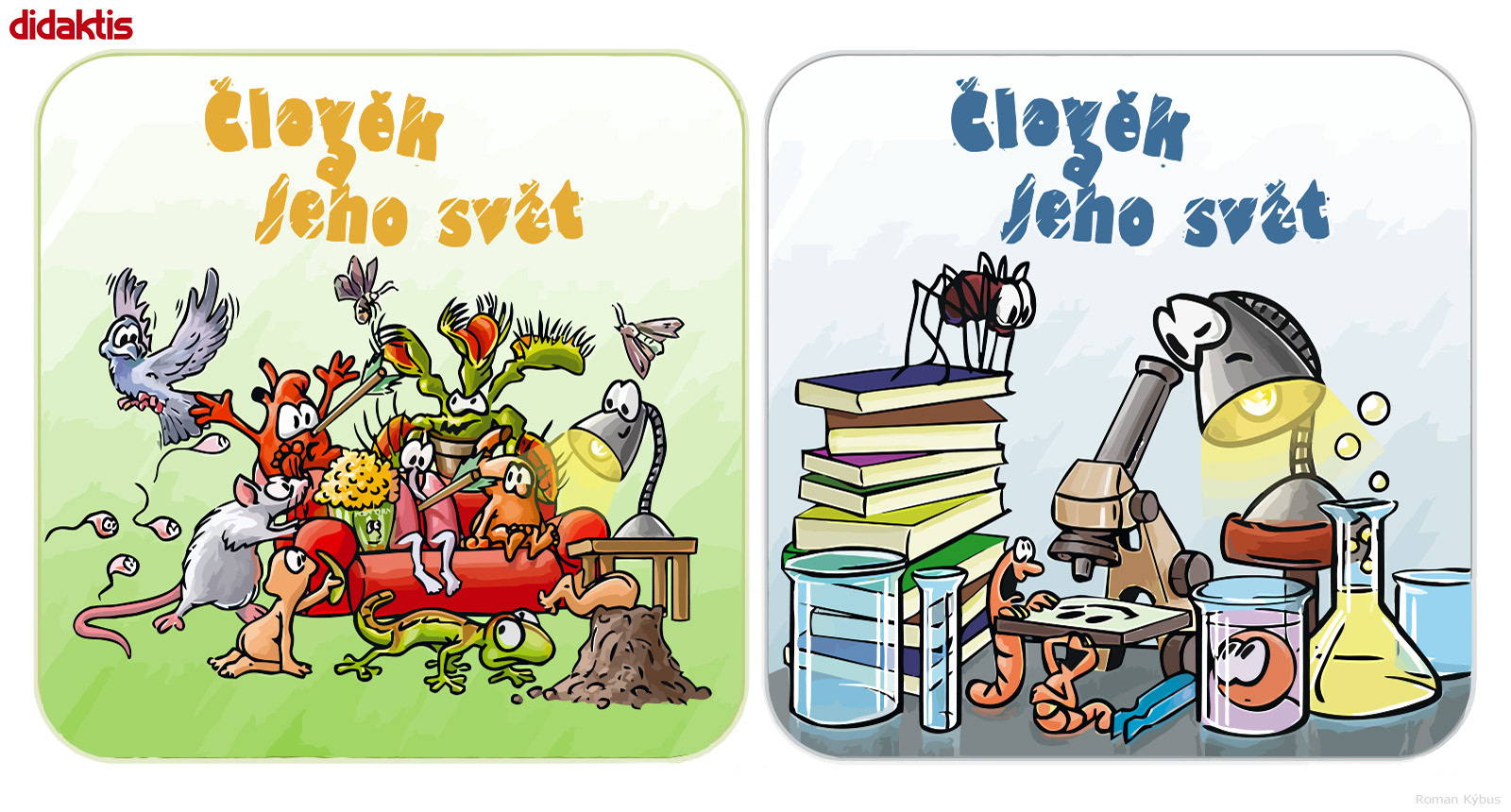 Didaktis - učebnice Člověk a jeho svět - 5. ročník ZŠ / textbook illustrations