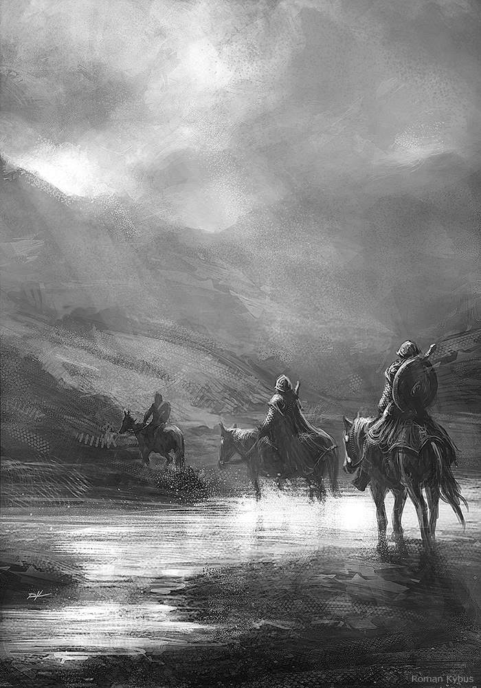 A. Pehov - Shadow Prowler / book illustration