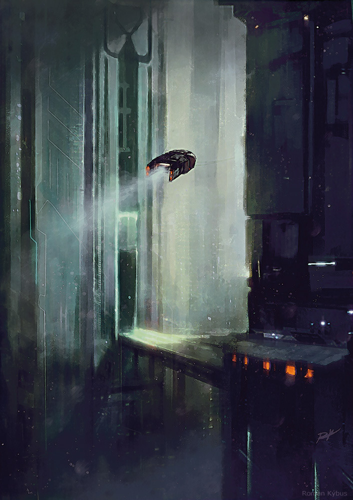 P. K. Dick - Blade Runner - Do Androids Dream of Electric Sheep? / book illustration