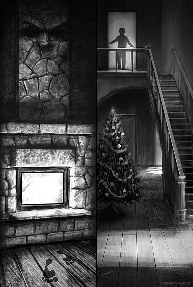 R. Campbell - The Chimney / illustration