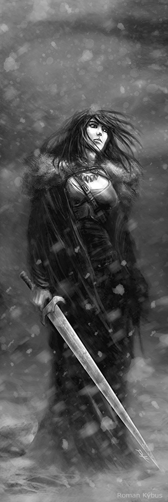 D. Abraham - A Hunter in Arin-Qin / illustration