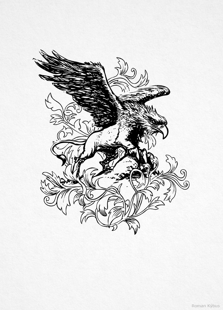 P. S. Beagle - The Last Unicorn / book illustration