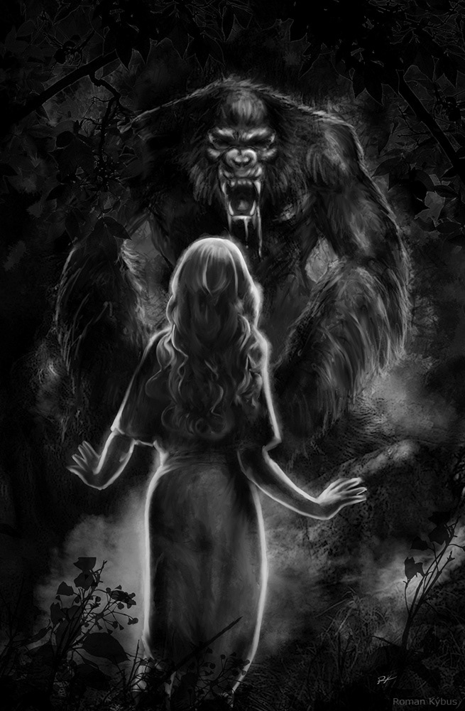 Z. Holub - Krumpáč a motyky / book illustration