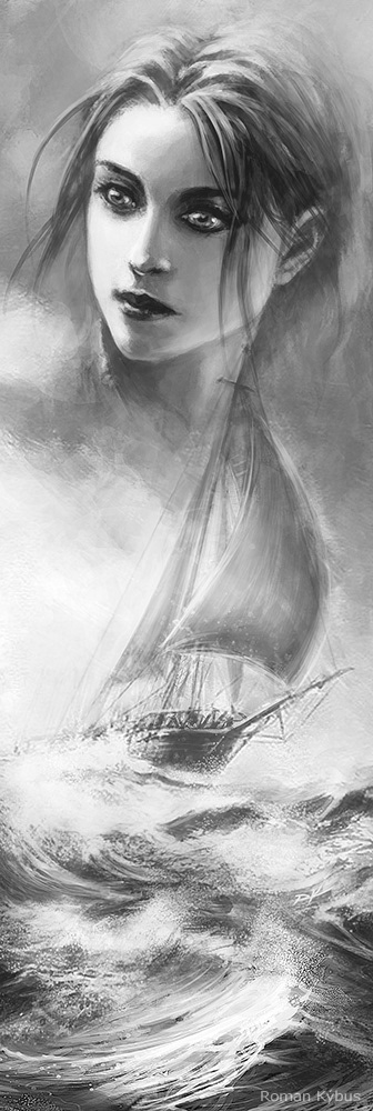 C. Vaughn - Amaryllis / illustration