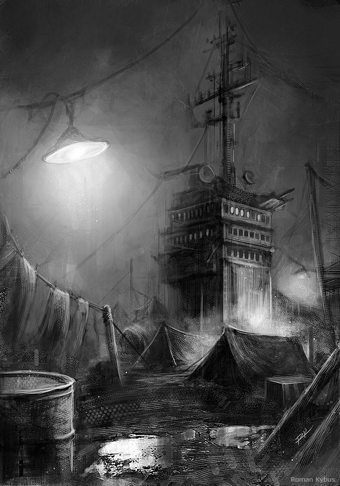 M. Brooks - World War Z / book illustration