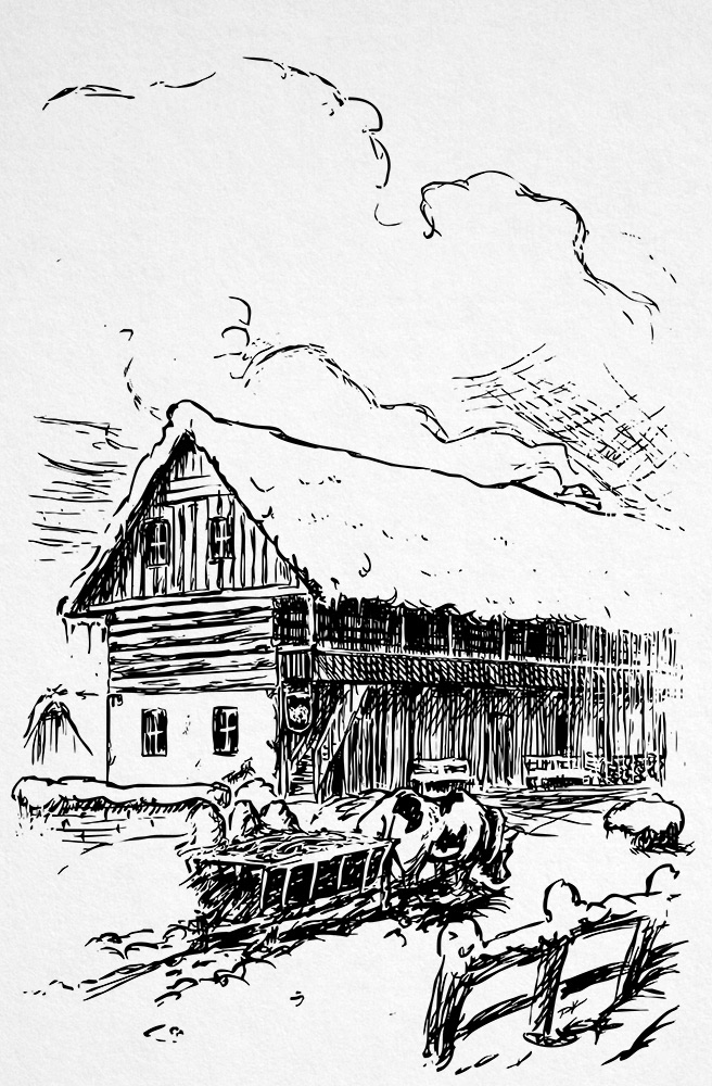 J. Galeta - Lvi Lucemburští / book illustration