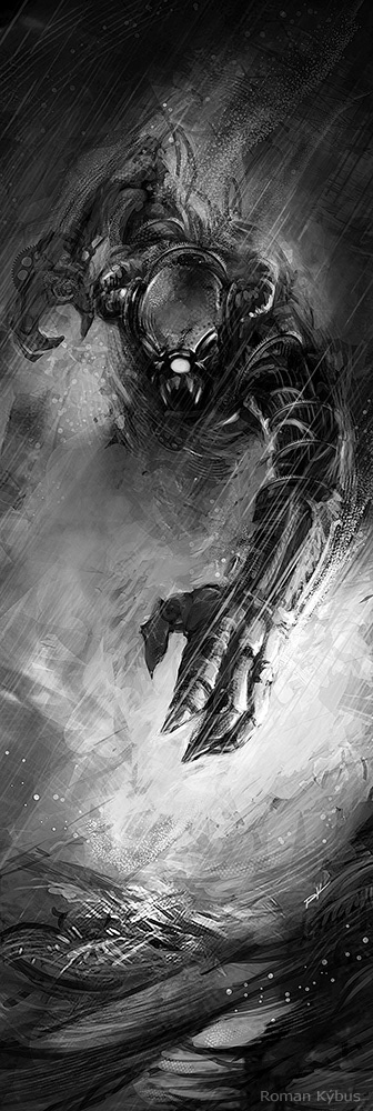 D. Abraham - Balfour and Meriwether in the Adventure of the Emperor's Vengeance / illustration