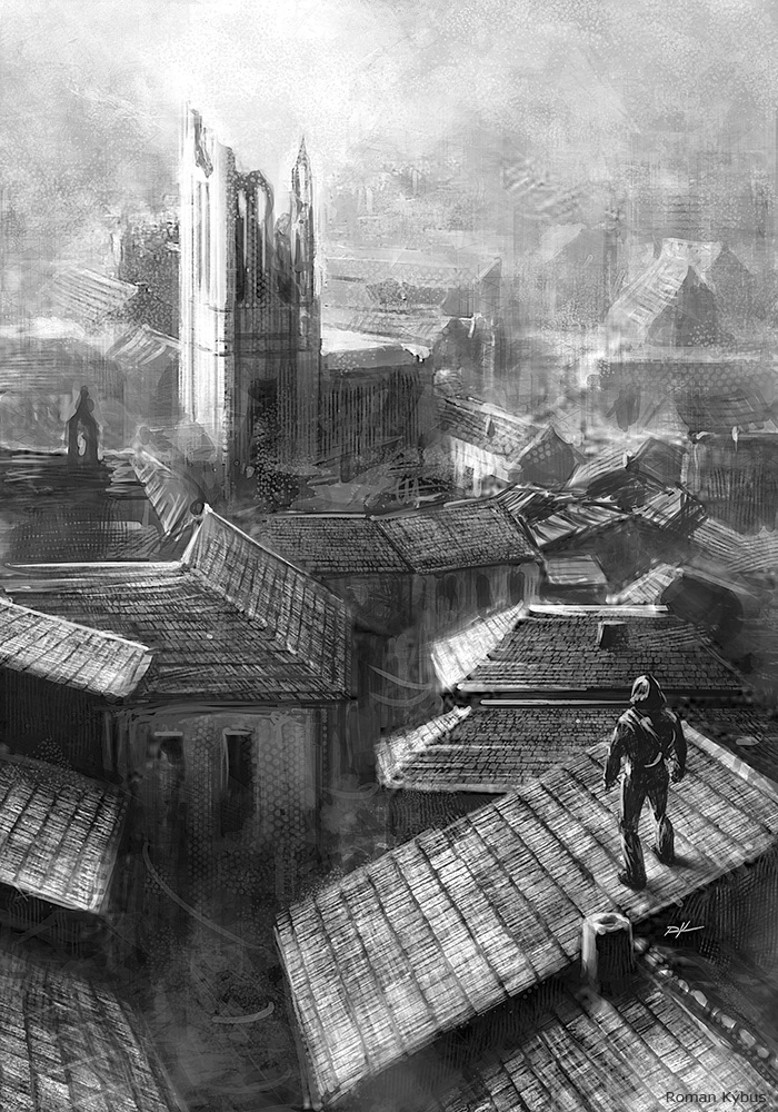 A. Pehov - Shadow Prowler / book illustration
