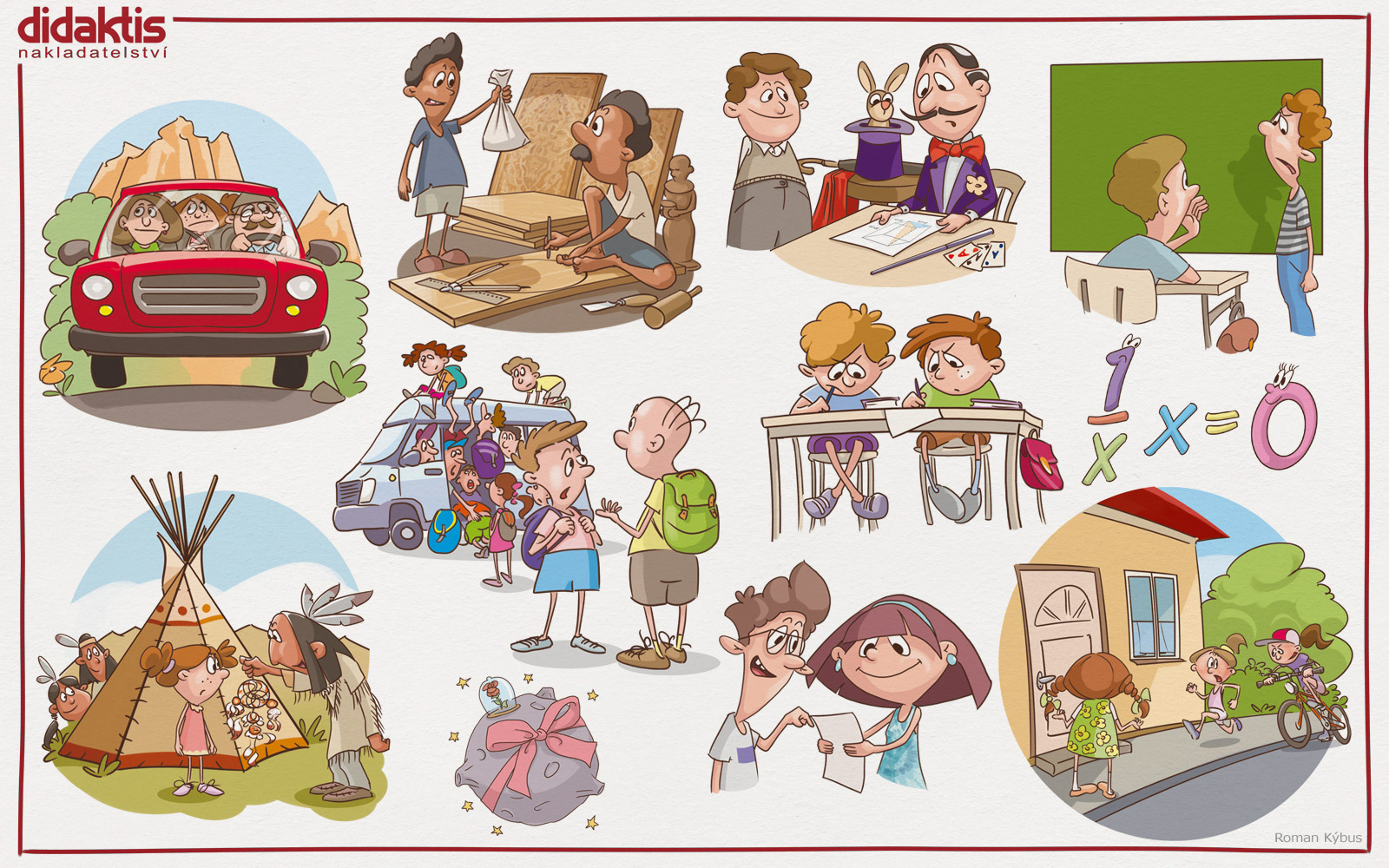 Didaktis - Matematika pro 8. ročník ZŠ / textbook illustrations