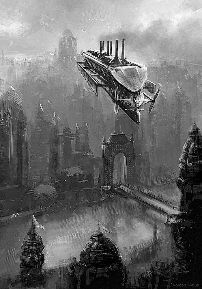 A. Tchaikovsky - Shadows of the Apt - Empire in Black and Gold / book illustration