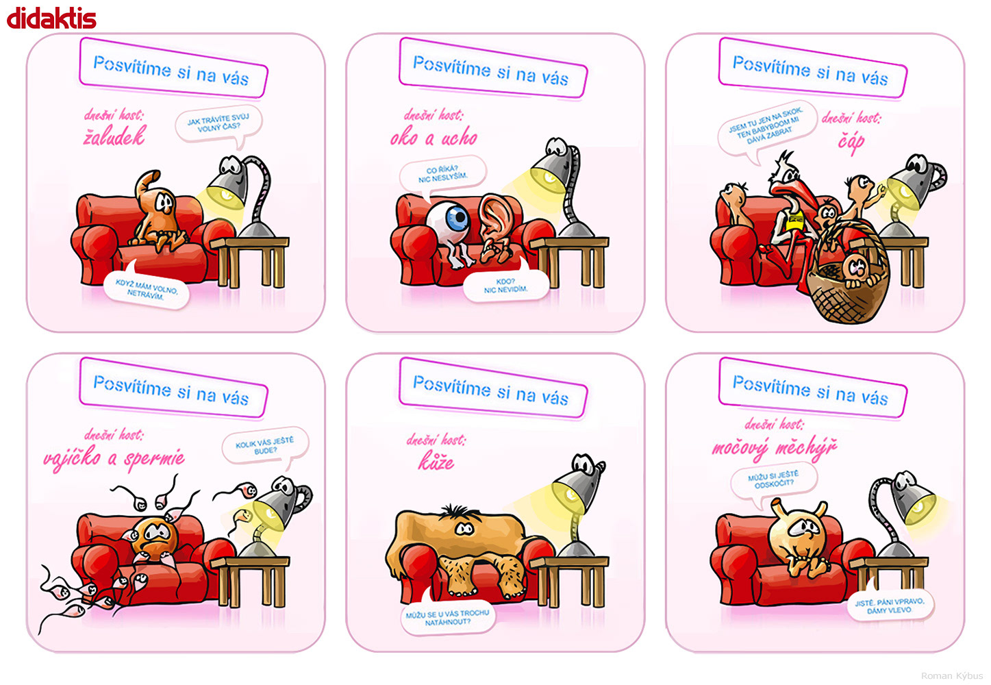 Didaktis - učebnice Člověk a jeho svět - 5. ročník ZŠ / textbook illustrations