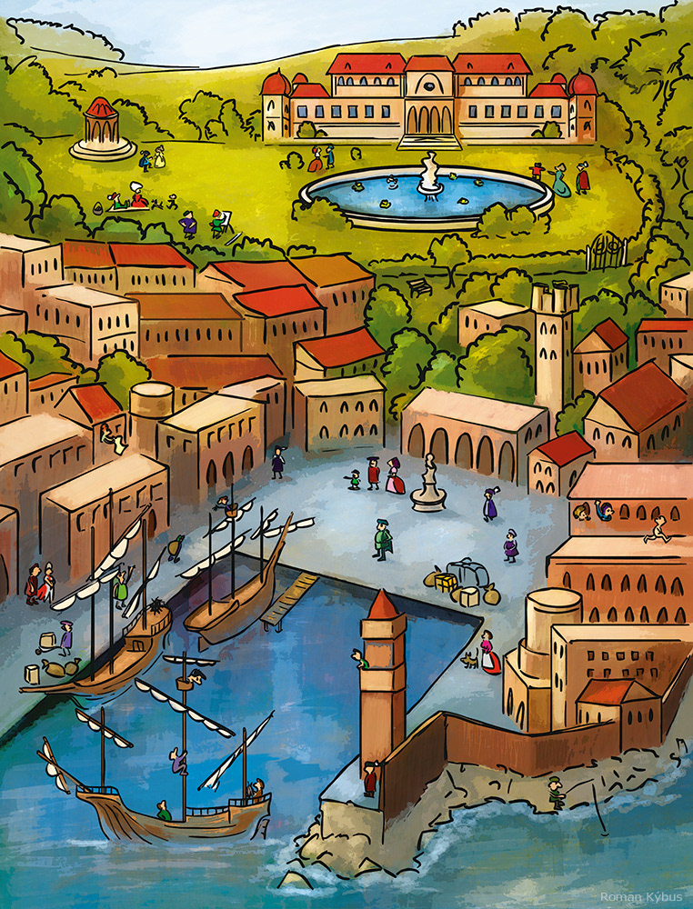 Didaktis - učebnice Člověk a jeho svět - 4. ročník ZŠ / textbook illustration