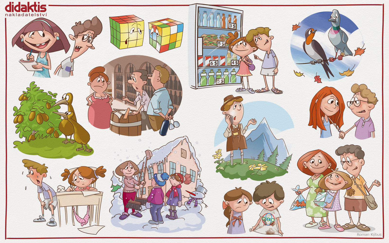 Didaktis - Matematika pro 8. ročník ZŠ / textbook illustrations