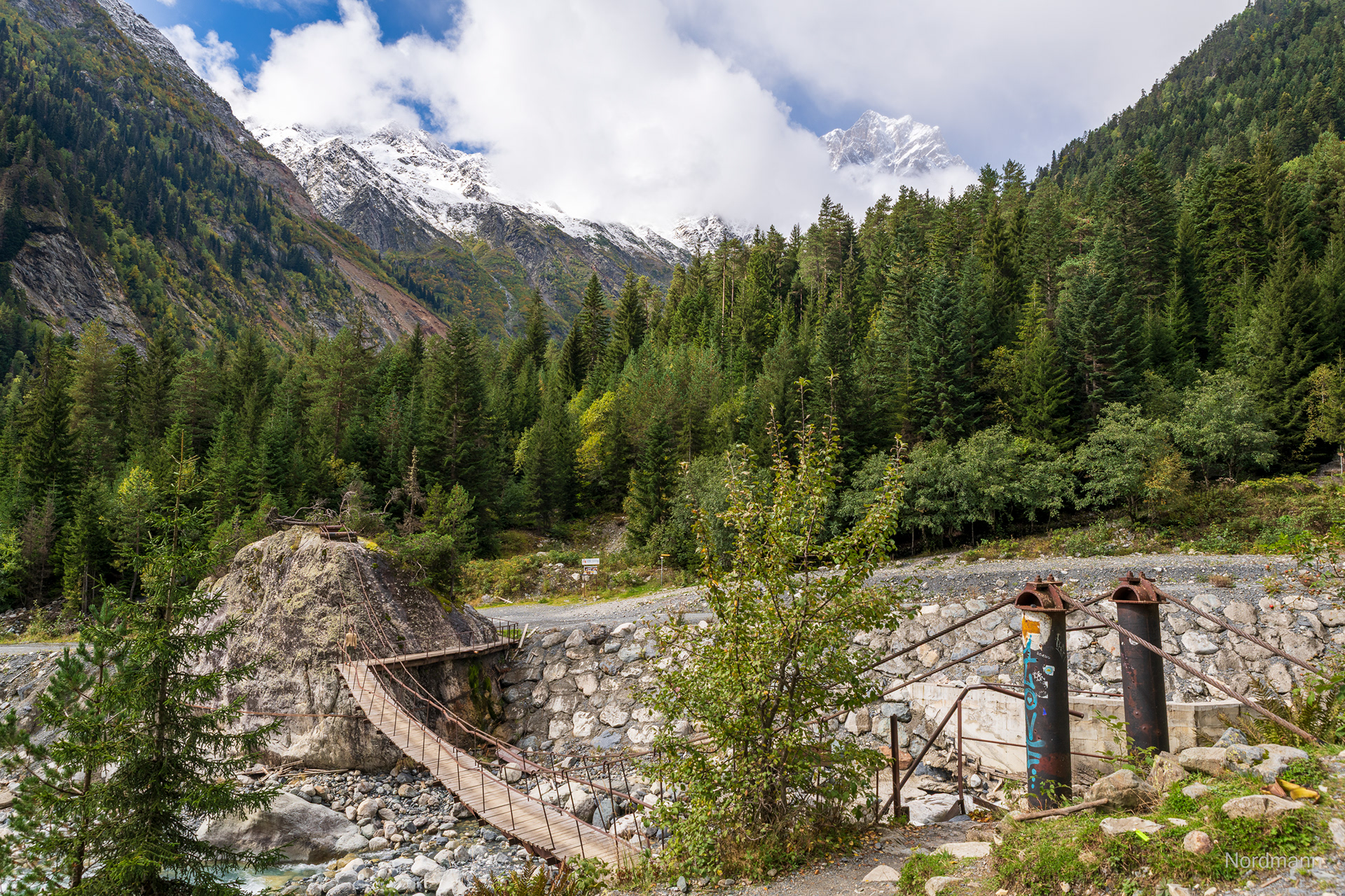 Mestia Chali bridge