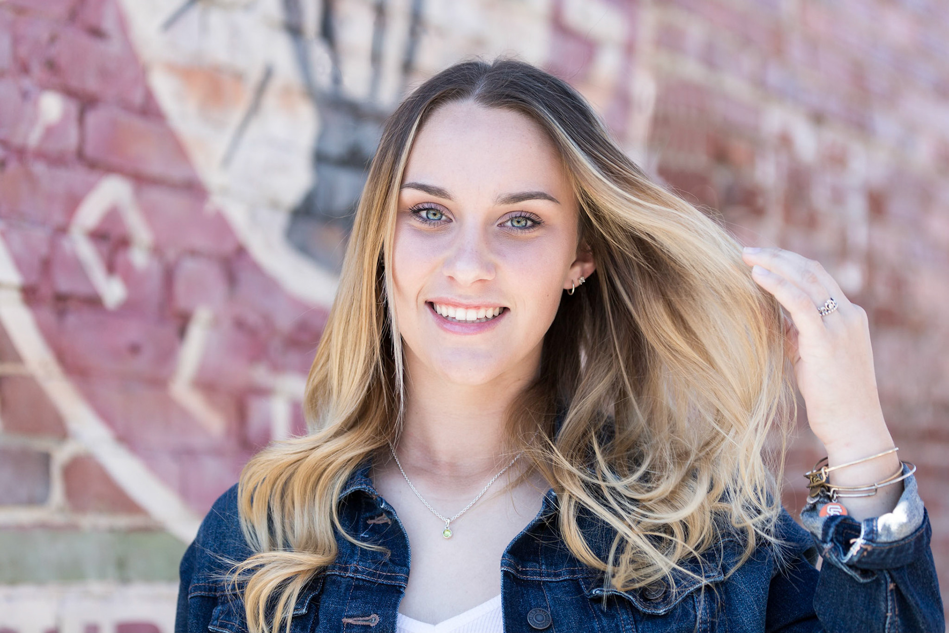 Photograph of a high school senior in Clovis, CA 