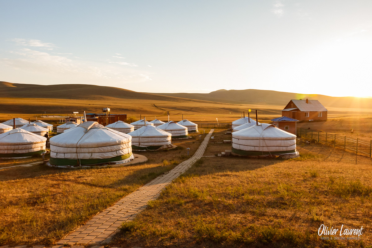 Camp de yourtes dans le Parc National Hustai - Mongolie