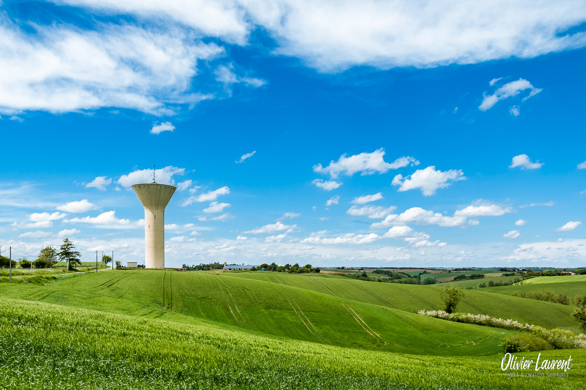 Paysage vers Aignes - Lauragais