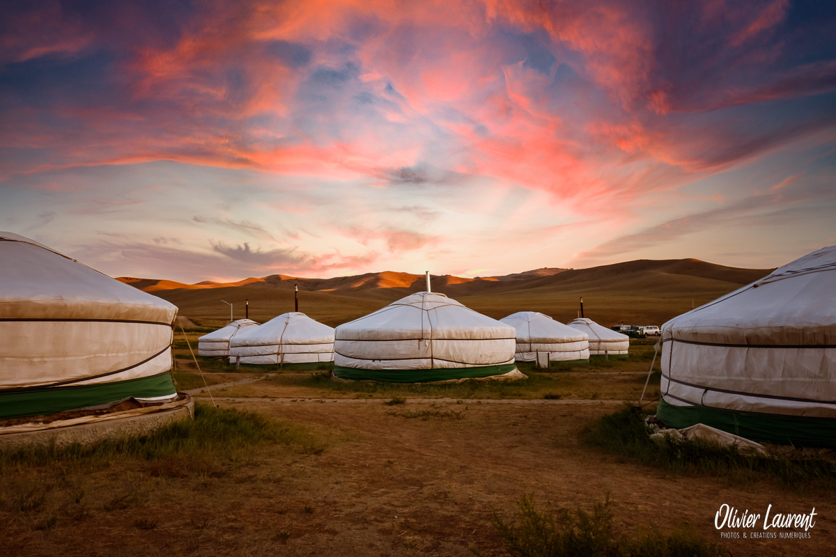 Campement du Parc National Hustai - Mongolie
