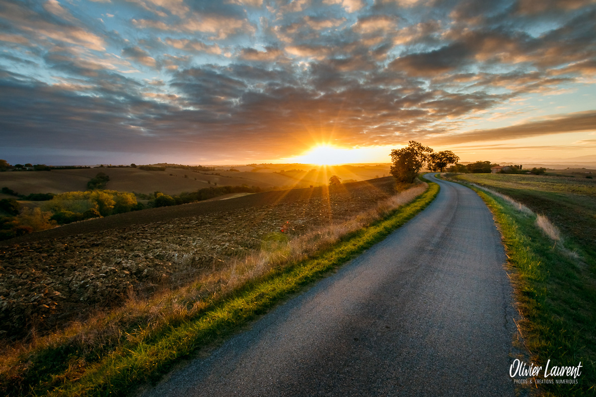Vers Gibel - Lauragais