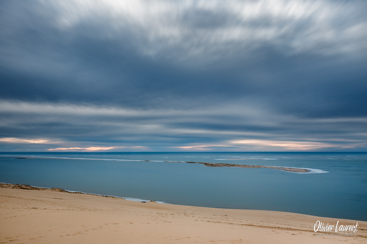 Le banc d'Arguin depuis la dune du Pilat