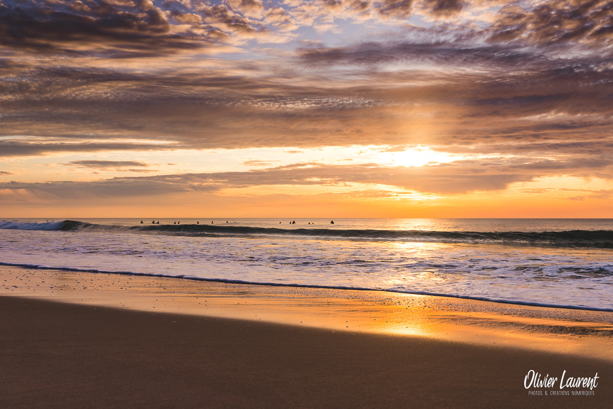 Plage du sud ouest de la France